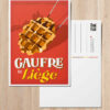 Carte Postale Gaufre de Liège