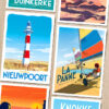 Ansichtkaarten Belgische Kust Collectie (15 kaarten)