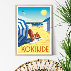 Poster Koksijde Koksijde