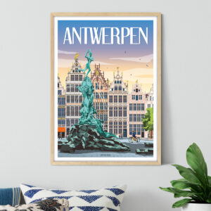 Poster Antwerpen poster Antwerpen