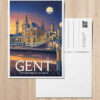 Postcard "Gent, Het Historisch Centrum" (Gent, Historical Center)