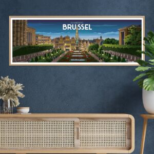 Brussel Kunstberg poster