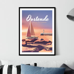 Poster Oostende