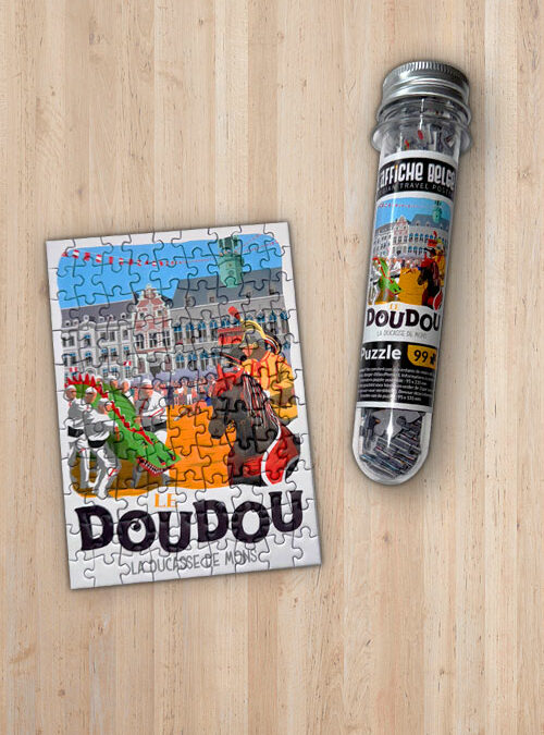 🐉  Nouveau Puzzle Doudou de Mons – 99 Pièces ! 🧩 