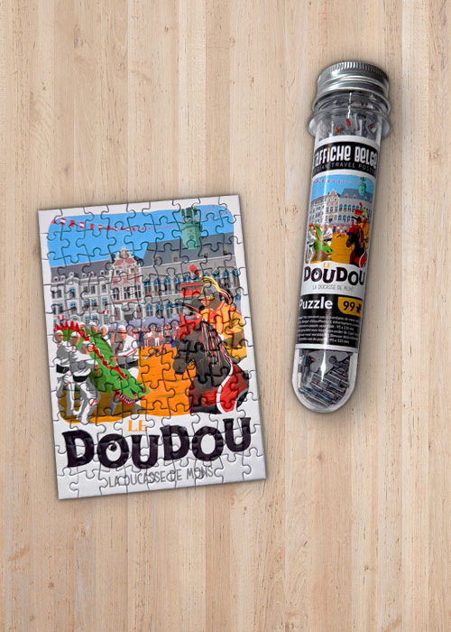 🐉 Nieuwe Doudou Puzzel van Mons - 99 Stuks! 🧩 