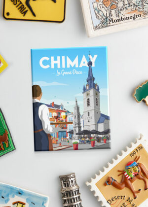 Magneet Chimay, La Grand Place