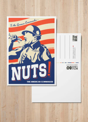 Postkarte Nuts!