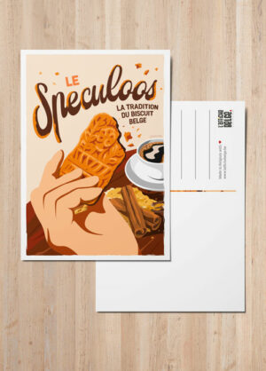 Speculoos-Postkarte