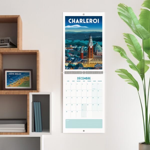 Calendrier Charleroi 2025