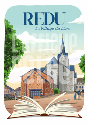 Plakat Redu, Le Village du Livre