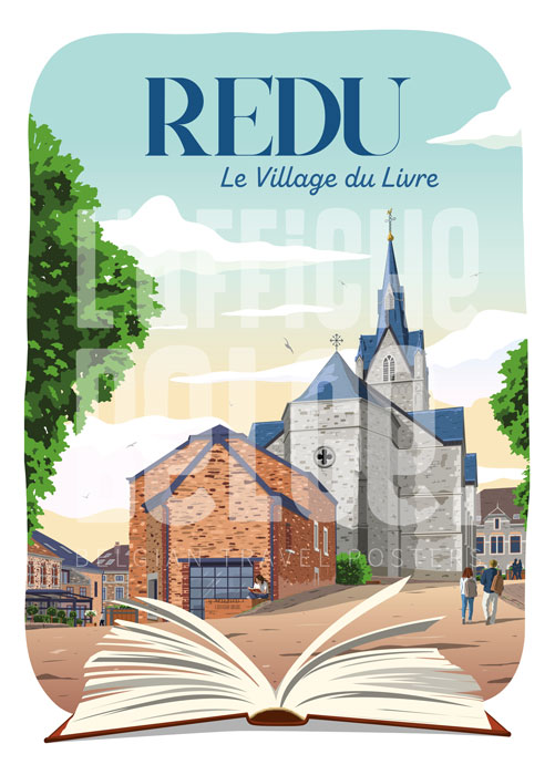 Affiche Redu, Le Village du Livre